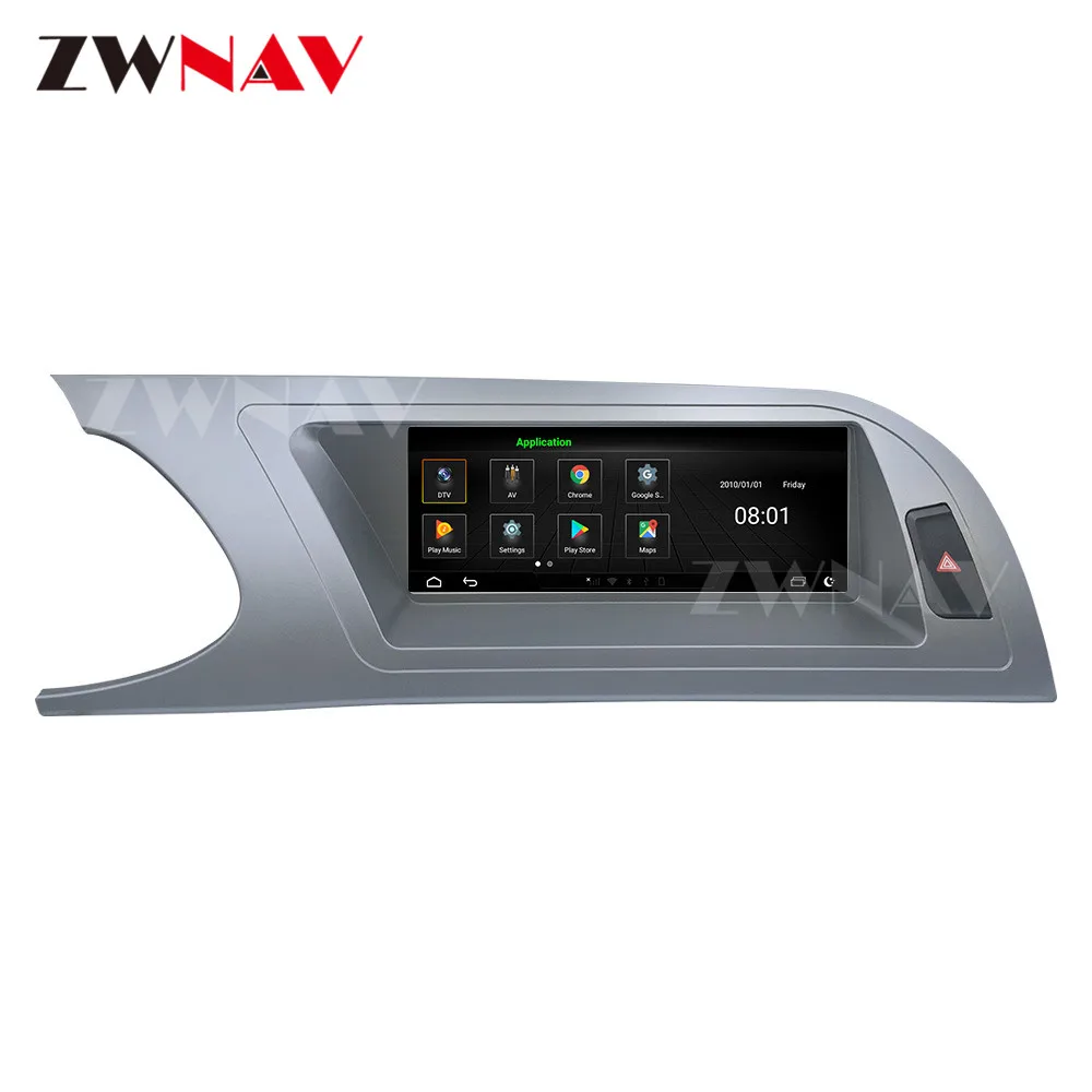 Автомобильный мультимедийный плеер на Android 9 4 + 64 ГБ с IPS HD экраном GPS для Audi A4 A4L A5 B8