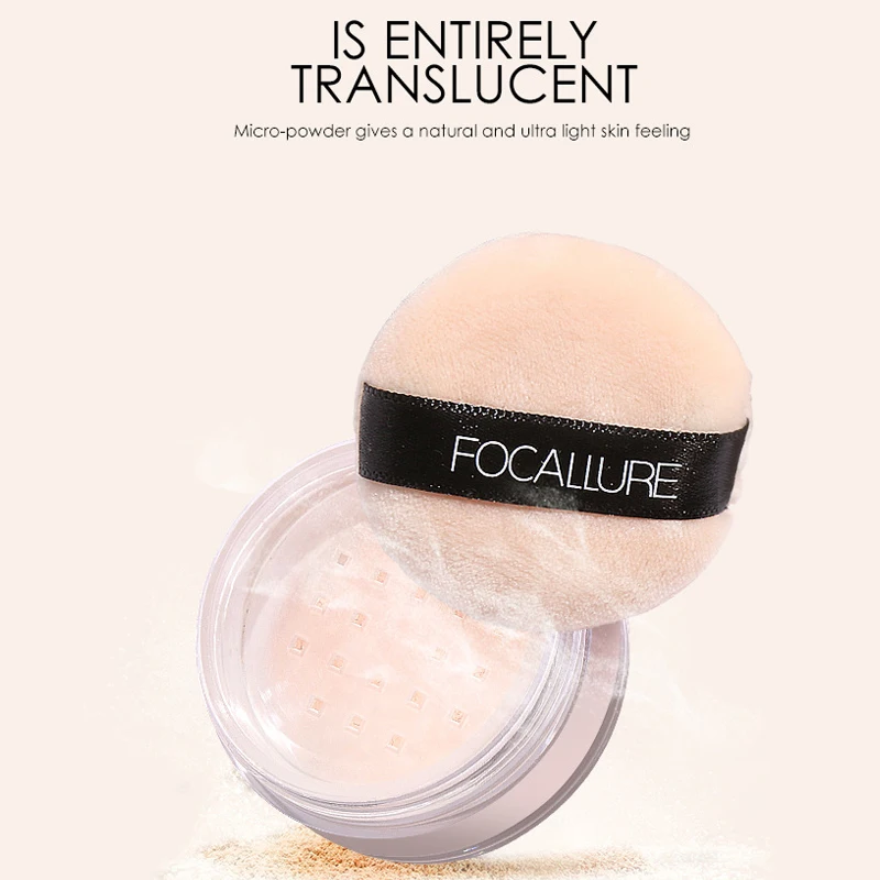 7 г пудра для макияжа с порошком установки Прозрачный матовый лица рассыпчатая