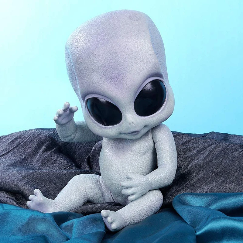 Новинка хит продаж 14 дюймов Симпатичные реалистичные куклы-инопланетянки