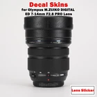 7-14 2,8 наклейка на объектив, виниловая пленка для Olympus M.ZUIKO DIGITAL ED 7-14 мм F2.8 PRO, Защитная крышка для объектива, наклейка