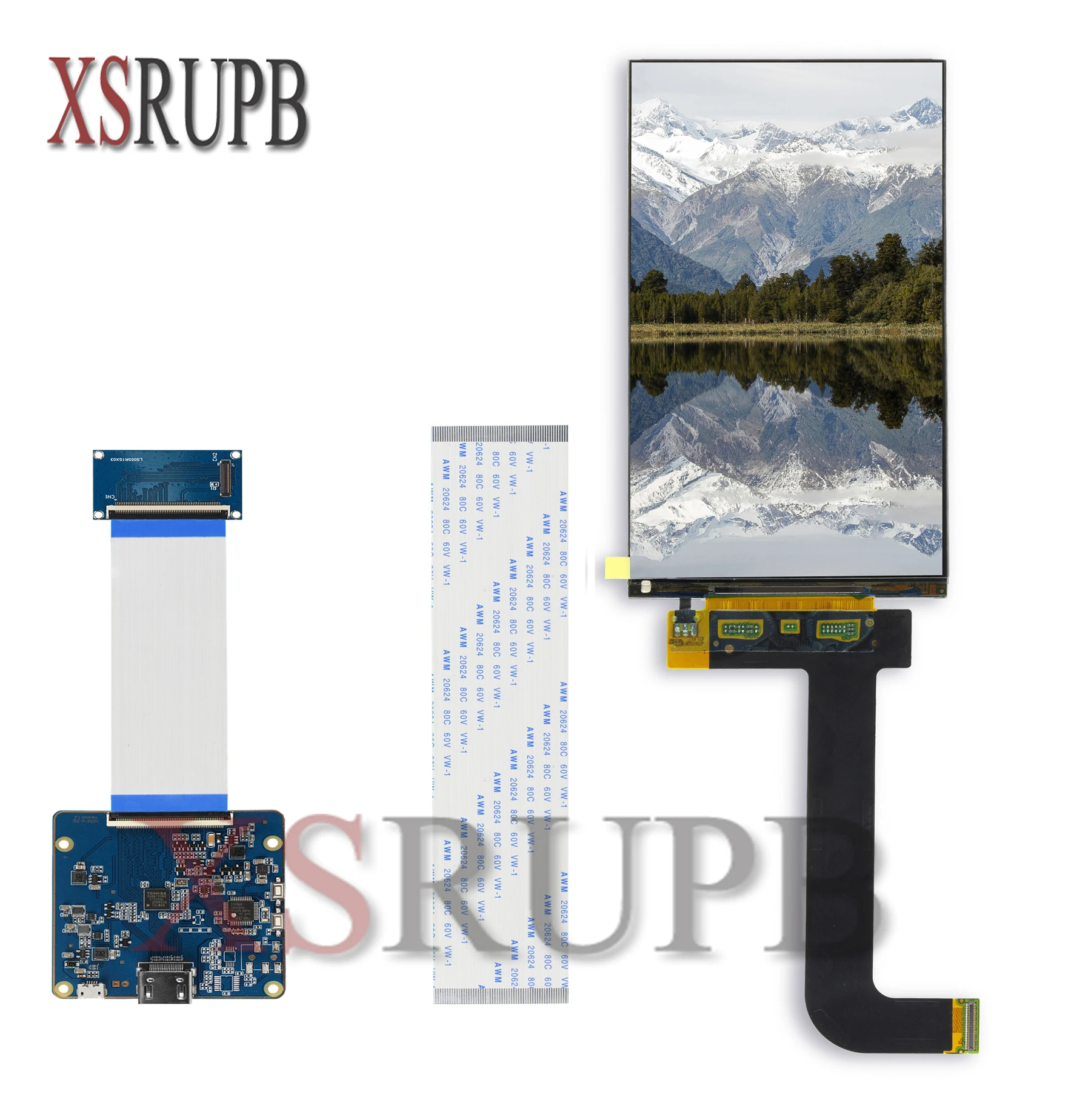 

LS055R1SX03 5.5 inch 2k IPS LCD module 2560*1440 LCD screen display HDMI to MIPI board for VR LCD WANHAO D7 3d Printer Projector