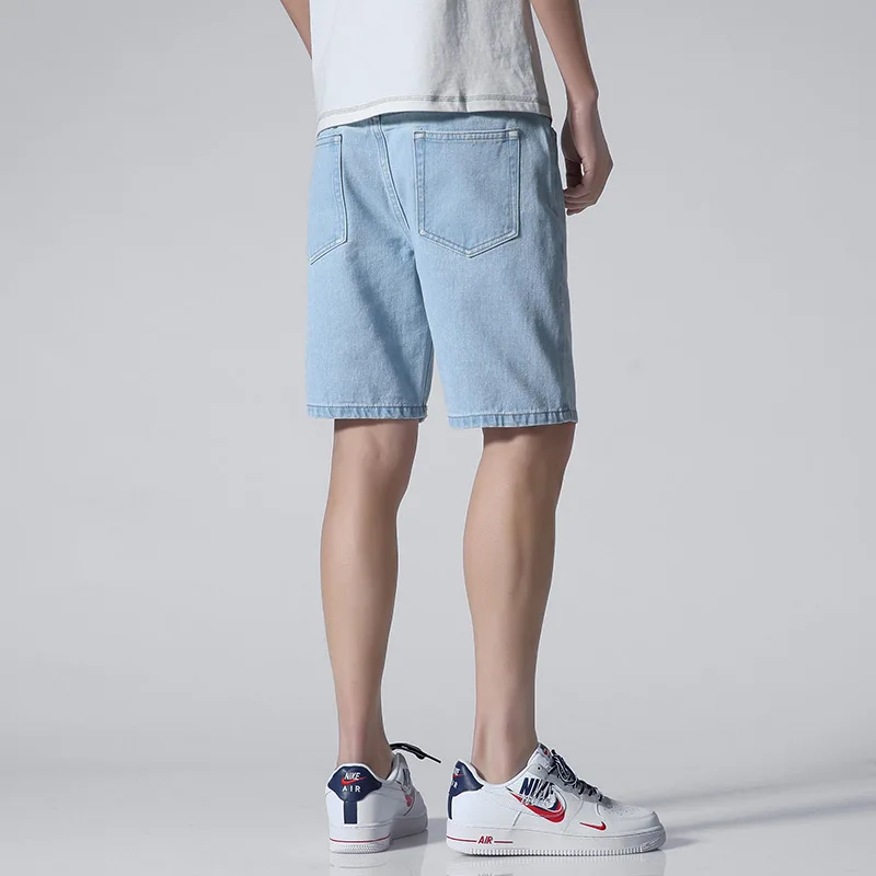 Шорты мужские спортивные из денима хлопковые джоггеры штаны летняя одежда 5XL |