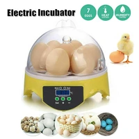 mini digital 7 eggs incubator automatic temperature brooder chicken duck bird egg hatcher farm poultry hatchery machine l1