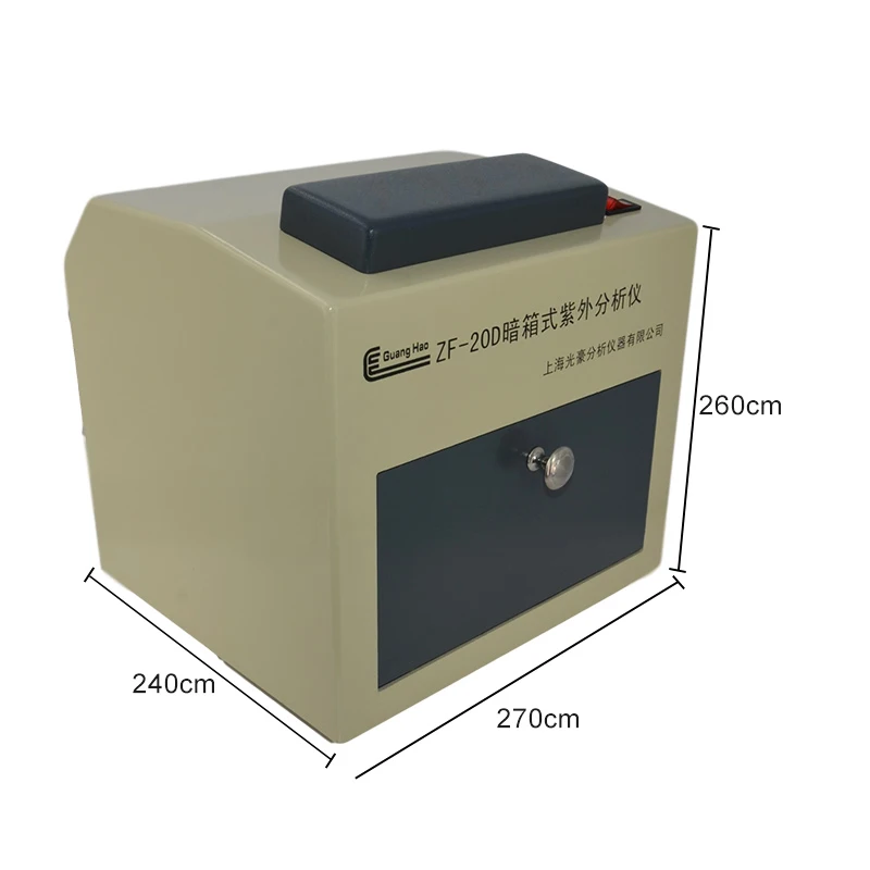 Специальное предложение ZF 20D черный ящик тип УФ анализатор TLC инструмент анализа