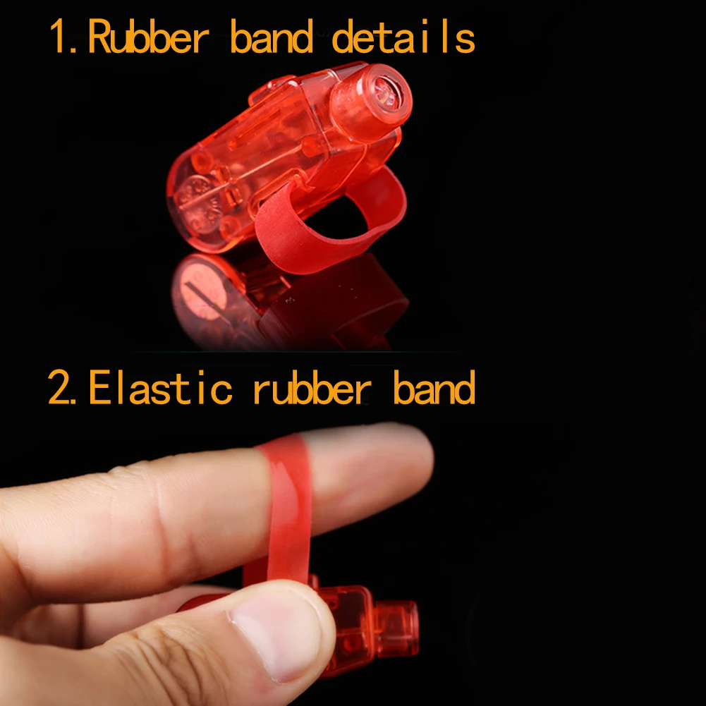 Светодиодный свет на палец светящийся яркий цвет лазерное излучение лампы для