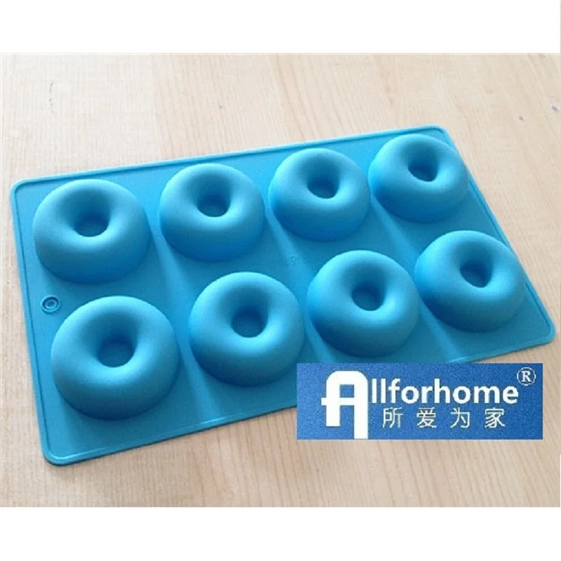 Allforhome 8 отверстий в форме пончика силиконовая искусственная форма для торта