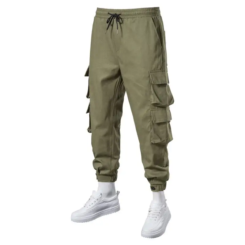 Брюки мужские длинные с карманами одежда для работы роскошные дизайнерские