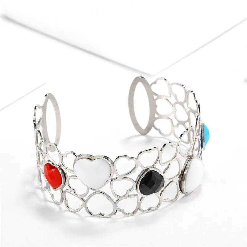 OUFEI регулируемые браслеты-манжеты браслеты для женщин ювелирные изделия из