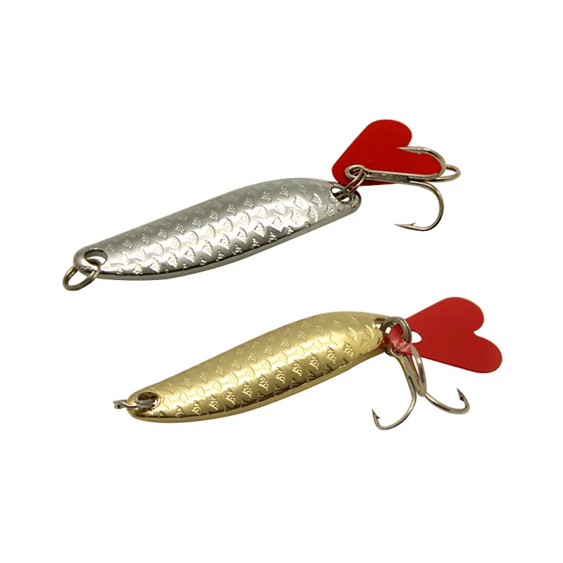 Металлические рыболовные приманки в виде ложки для форели 5 г 4 см рыба воблер