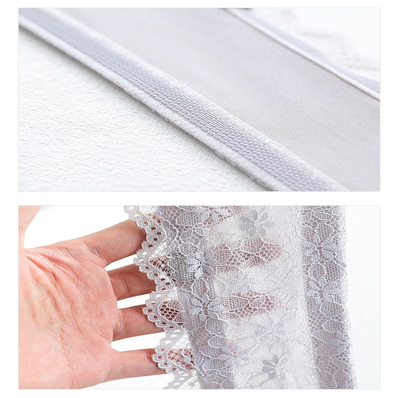 

Women Sexy Lace Invisible Bra Front Buckle Air Cushion Strapless Push Up Bralette Lingerie Small Chest Non-slip Underwear 2021