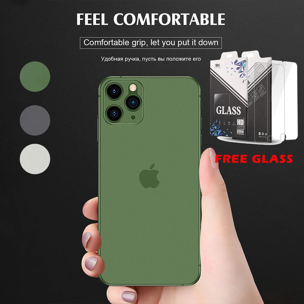 Защитный чехол для IPhone SE 2020 11 12 Pro Max X XS XR 6 6S 7 8 Plus 12|Бамперы| |