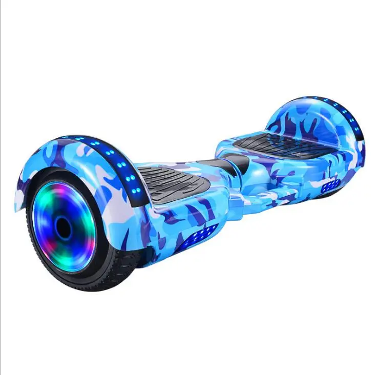 

Electric Skateboard Two-wheel Smart Self Balancing Scooters Drifting Board With LED Light Transporter