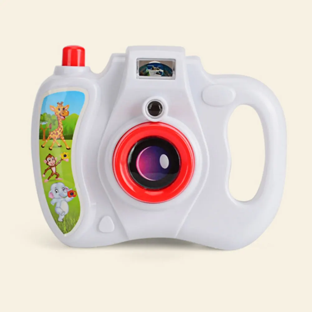 

Funny Intelligent Children Portable Educational Easy Operate Cartoon Animal Camera Toy Simulation Light Projection Plastic Kids
