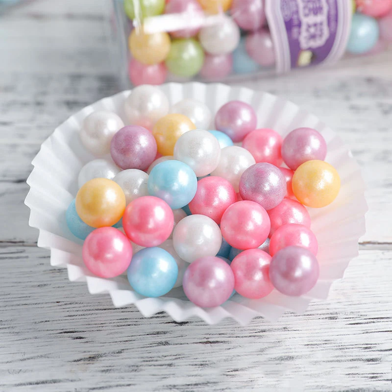 120 г 14 мм Большой жемчуг сахарный шар съедобные сахарные бусы помадка выпечка