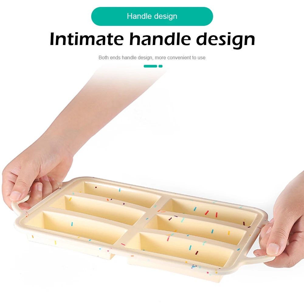 

Dim Sum Making Silicone Mold 6 Holes Cake Pan Rectangle Silicone Cake Mold Baking Molds Cake Mold Baking Tools Kitchen Utensils