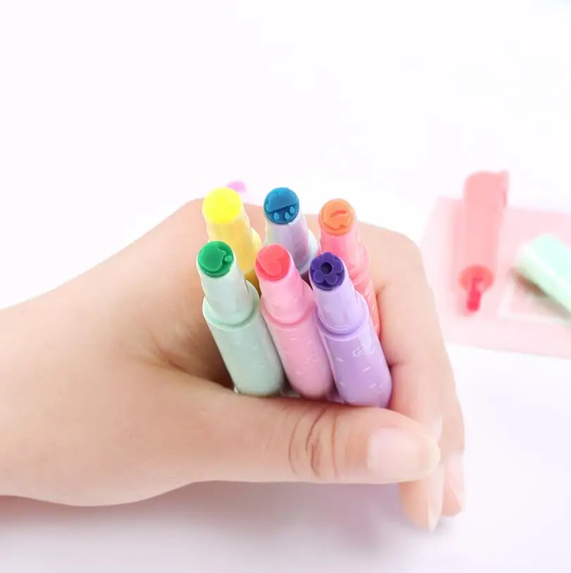 Маркерная ручка карамельных цветов креативная многофункциональная маркерная