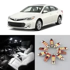 Автомобильные светодиодные лампы, светильник для салона автомобиля Toyota Avalon, 2005, 2006, 2007-2011, 2012, 2013, 2014, 2015, 2016, 2017