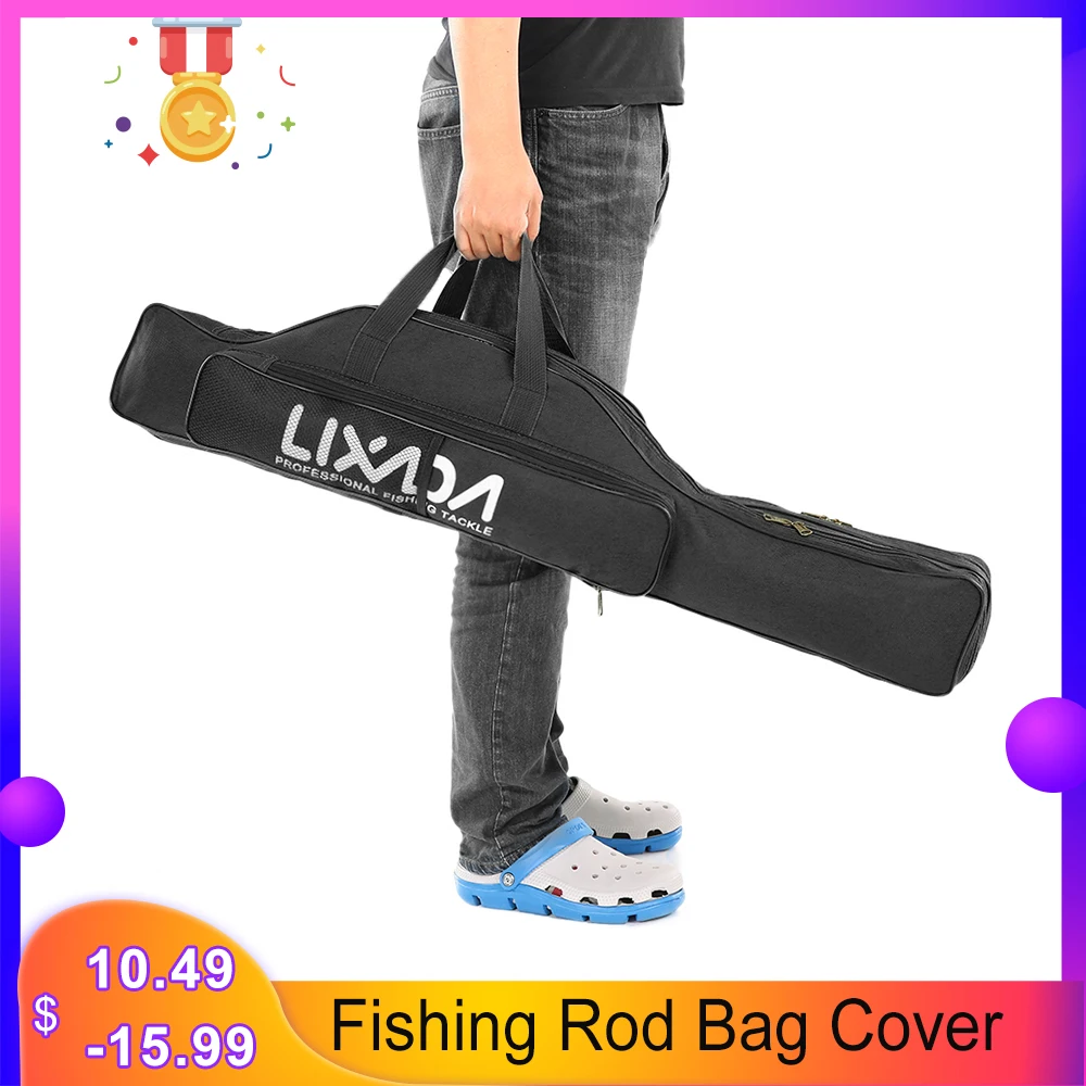 Lixada 80 см/100 см/130 см/150 см Рыболовная Сумка складной Портативный стержень катушки