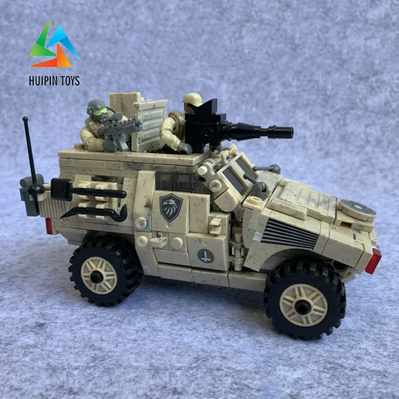 451 шт. XINGBAO строительные блоки легое техника XB-06024 Военная серия VBL колесный бронированный автомобиль модель детских игрушек Кирпичи 4PX