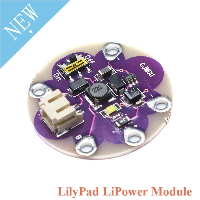 Литий ионный аккумулятор LilyPad Повышающий Модуль зарядки 5 В 100 мА CJMCU|Запасные