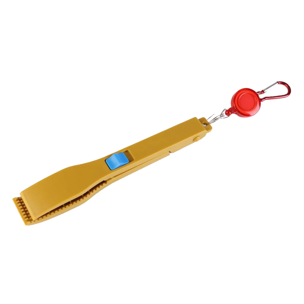 

Anti-Slip Plastic Floating Fishing Pliers with Stretchable Lanyard Fishes Grip Grabber Keeper Holder