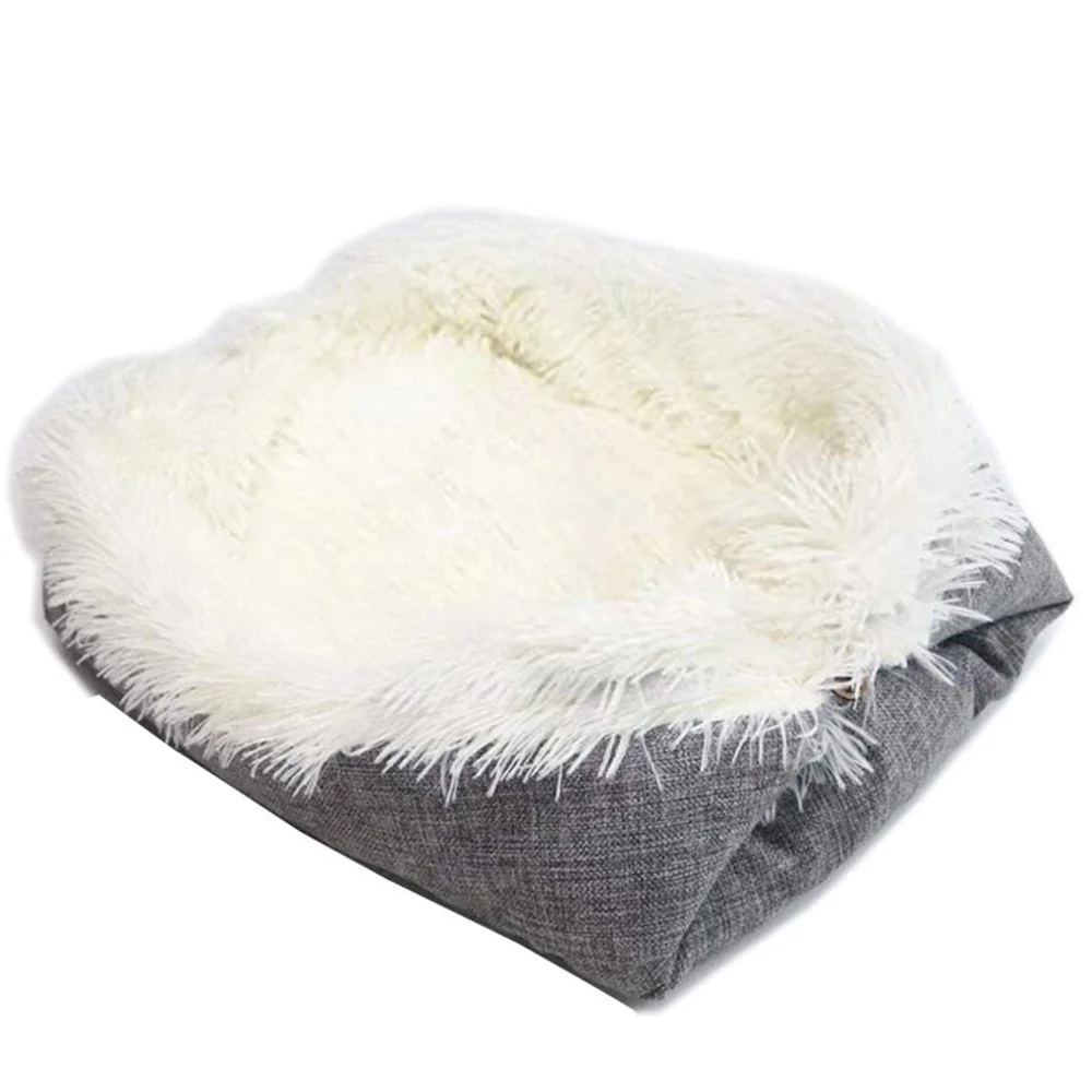

Soft Pet Beds Plush Dog Cat Bed Ideal for Dog Crates with Good Material