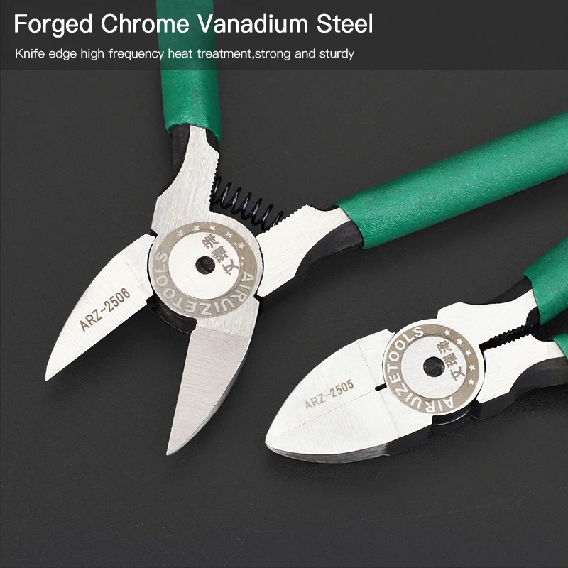 Щипцы для диагональной резки AIRAJ боковые кусачки проволоки электроники проводов