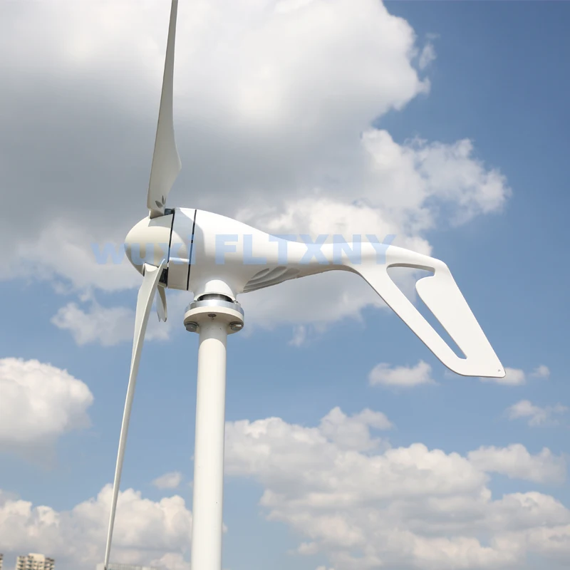 Ветряная мельница с 3 лопастями 2000 Вт 12 В 24