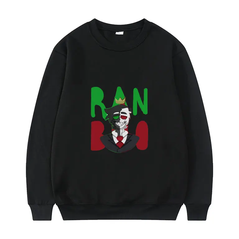 

Fashion Games Dream Smp Sweatshirts Quackity My Beloved Pullover Cartoon Ranboo Print Pullovers Men Women Oversized Sweatshirt