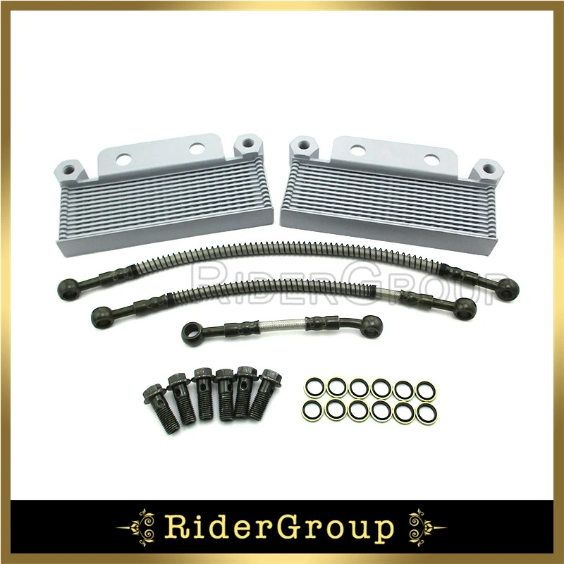 Двойной двойной масляный радиатор для 190cc LXR DHZ Zongshen Daytona Parts | Автомобили и