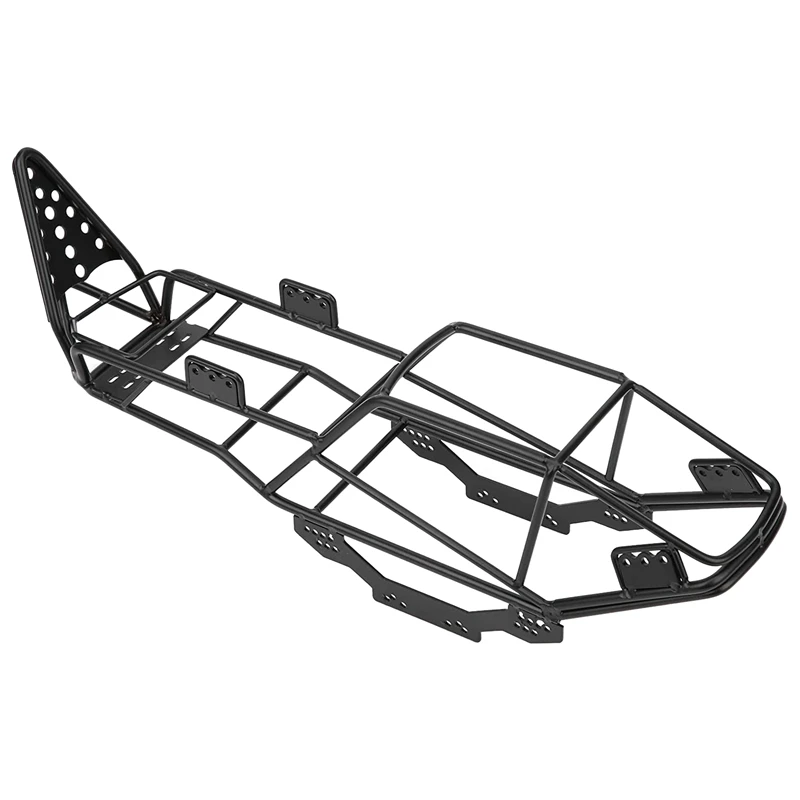 

RC Roll Cage Metal Black Metal Chassis Frame RC Frame Body Chassis Upgrade Part Compatible for SCX10 90022 90027