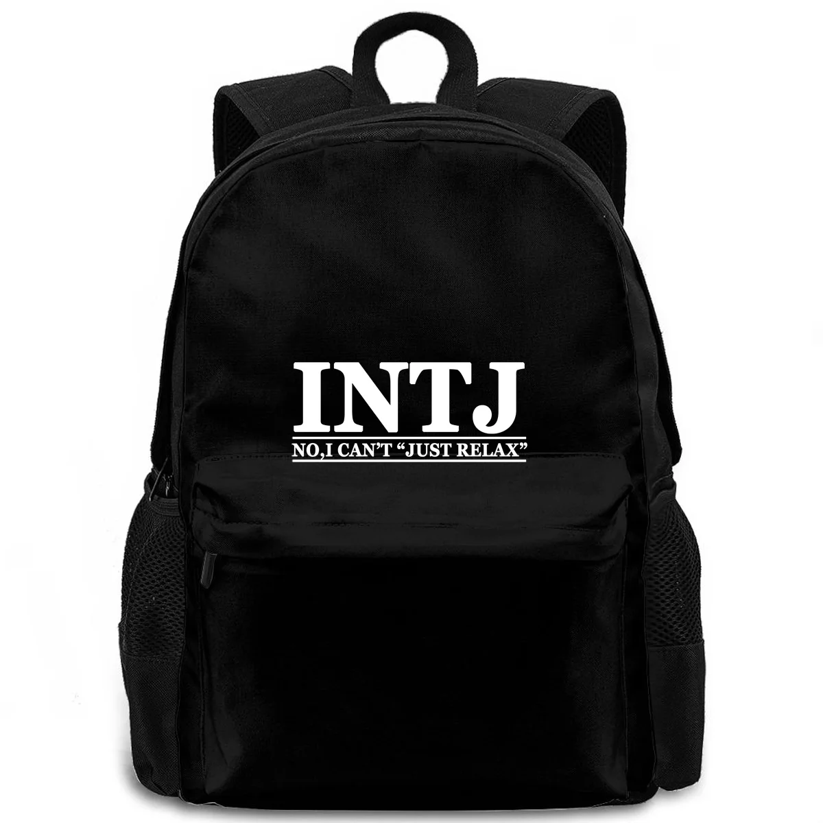 

INTJ, No I Can't Just Relax for Couple Wholesale Wo Cartoon Brand Female women men backpack laptop travel school adult