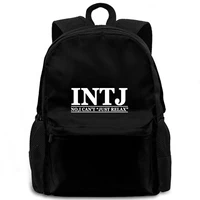 intj no i cant just relax for couple wholesale wo cartoon brand female women men backpack laptop travel school adult