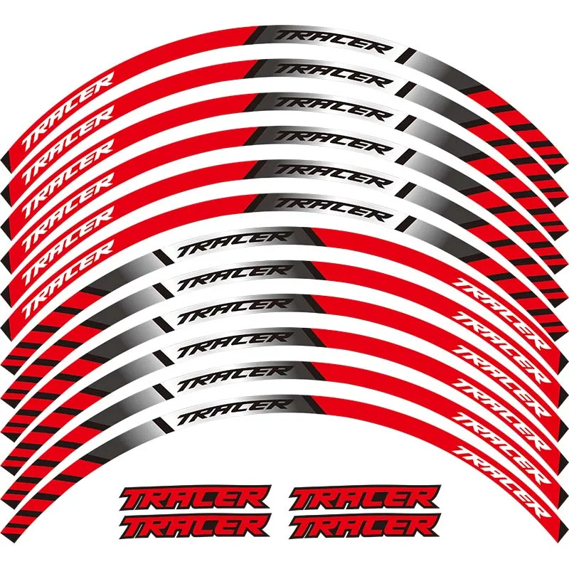 Наклейки на колеса мотоцикла светоотражающие наклейки обод полосы для YAMAHA TRACER 700