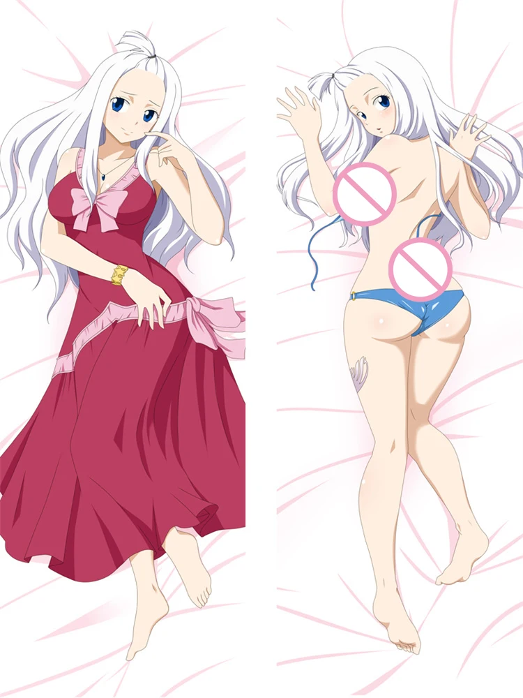 

Сказочный хвост Mirajane Strauss Подушка Чехол 2021-June обновление Аниме Косплей обнимающая Подушка наволочка дакимакура подушка для тела Чехол