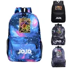 Рюкзак для мальчиков и девочек, милые школьные ранцы для подростков и путешествий с невероятными приключениями Джоджо