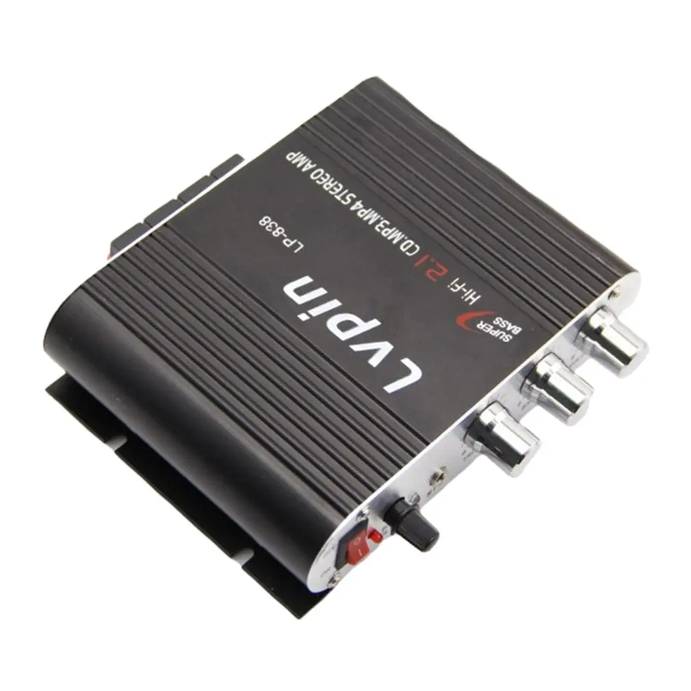 Мини HiFi CD MP3 радио авто мотор лодка Домашнее аудио стерео усилитель динамик Verstarker