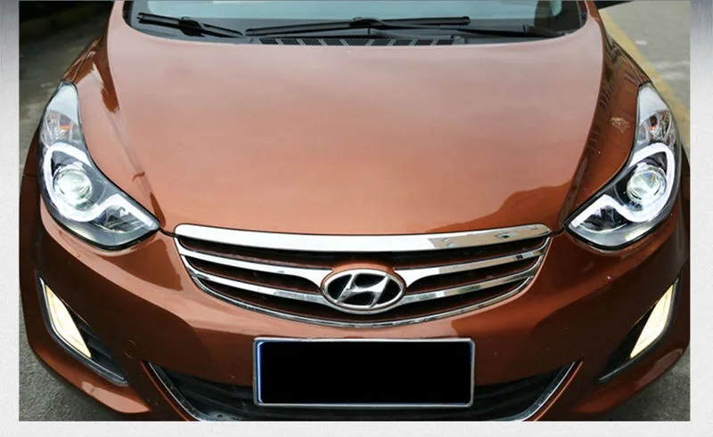 Светодиодный прожектор передний светильник для фары автомобиля Hyundai Elantra s 2011 2012