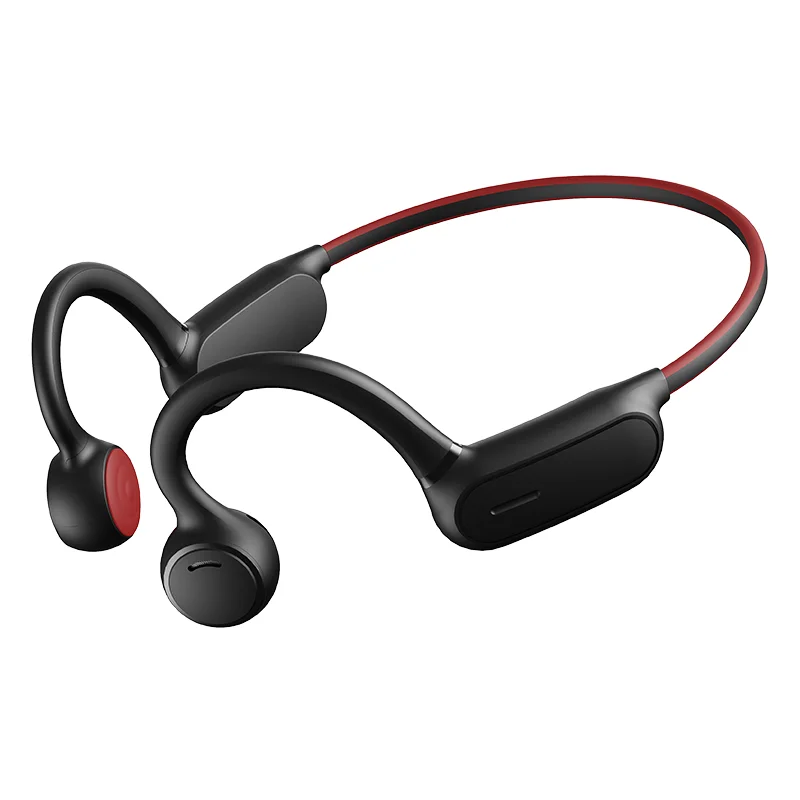 

2021 SOLO Bone Conduction Bluetooth Earphone Two-Channel Stereo Wireless Headphone Sports Earbuds Smart Ears On The Head Headset