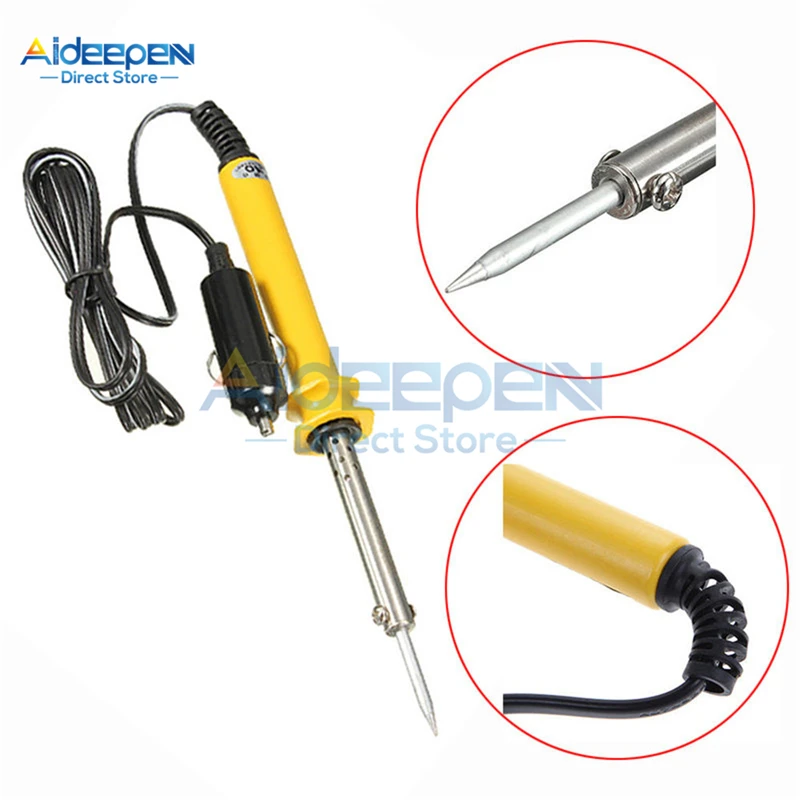 

12 В постоянного тока 30 Вт автомобильный автоматический зажим для аккумулятора крокодила, электрический паяльник, сварочная ручка, сварочная ручка, ручка