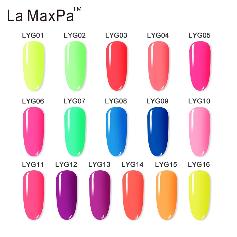 La MaxPa яркий неоновый окунающий порошок 10 грамм нет необходимости УФ светильник