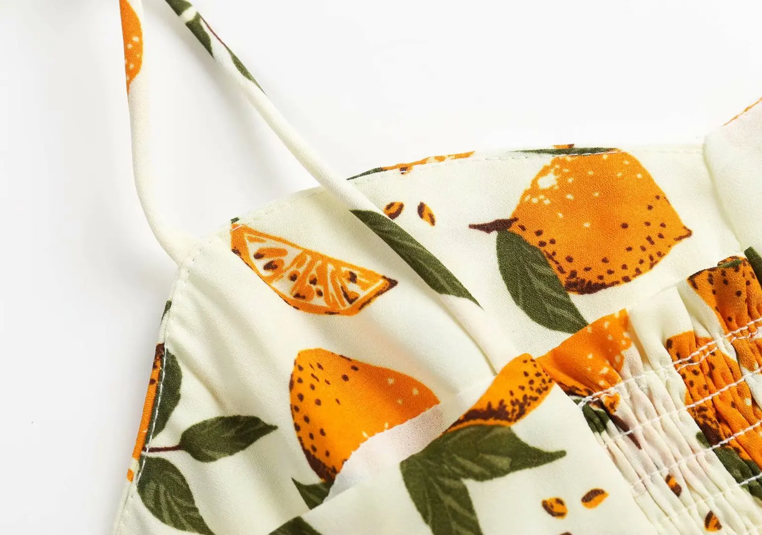 Топ Женский приталенный с винтажным принтом лимона модная желтая майка на