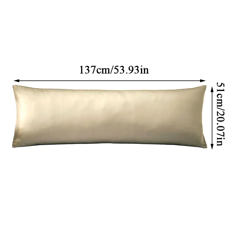 

Silk Satin Smooth Pillowcase Simple Fashion Solid Color Pillowcase Home Textile Sofa Bedroom Home Supplies Pillow Cover