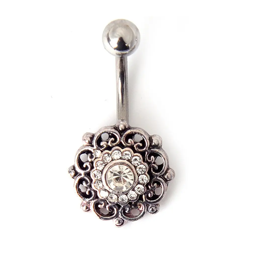 Женский пирсинг в богемном стиле Колечки на пупках серьги для пупка кольцо пупке