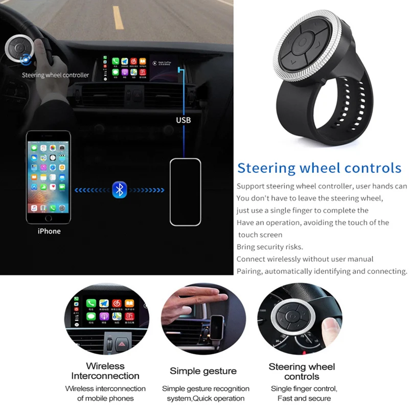 автомобильный телевизор carplay 12 вольт авто Carplay Android для apple car play беспроводное