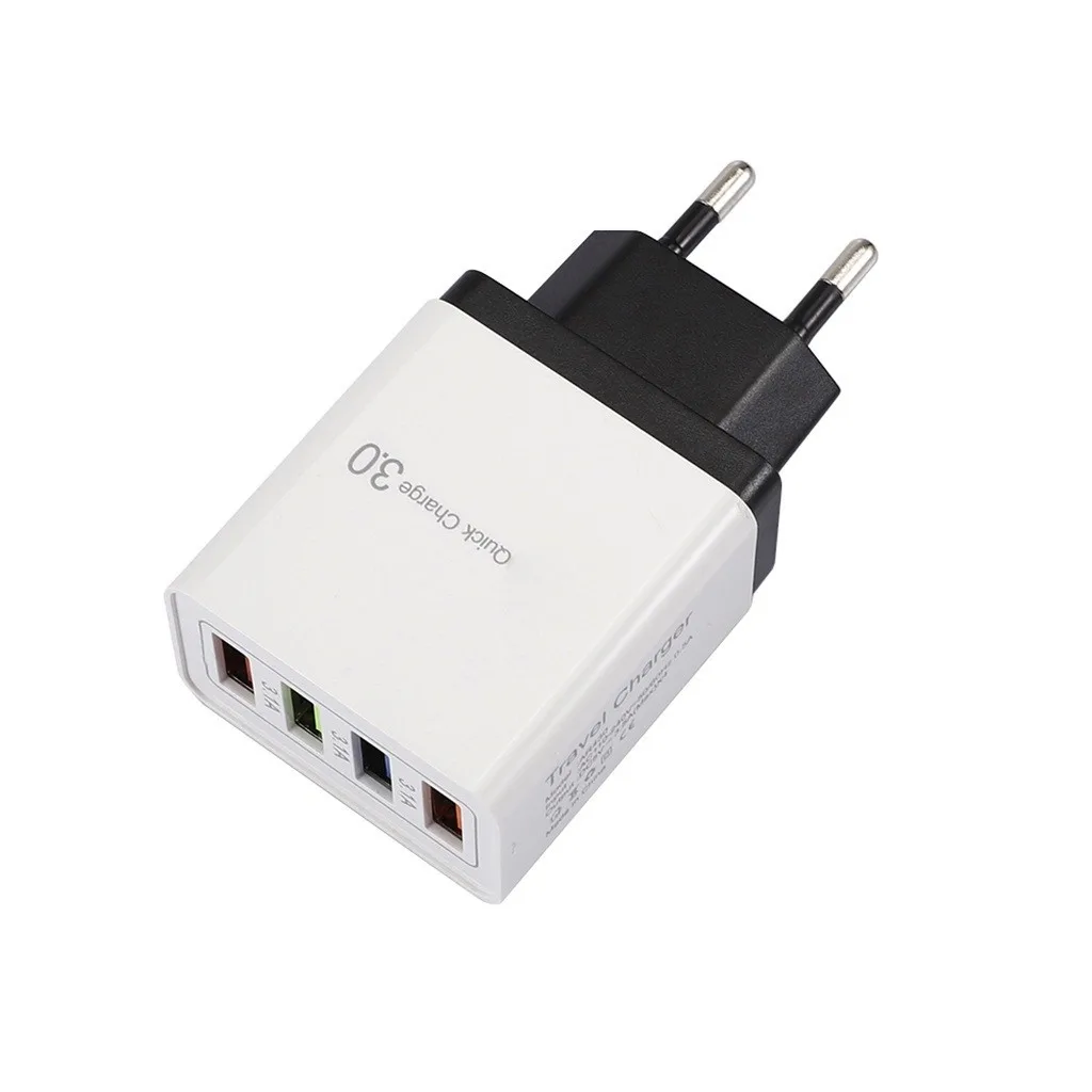 Ouhaobin, 4 порта, USB зарядное устройство, быстрая зарядка, EU штекер, адаптер, зарядное устройство для мобильного телефона, 3.5A, зарядное устройство, конвертер для iPhone