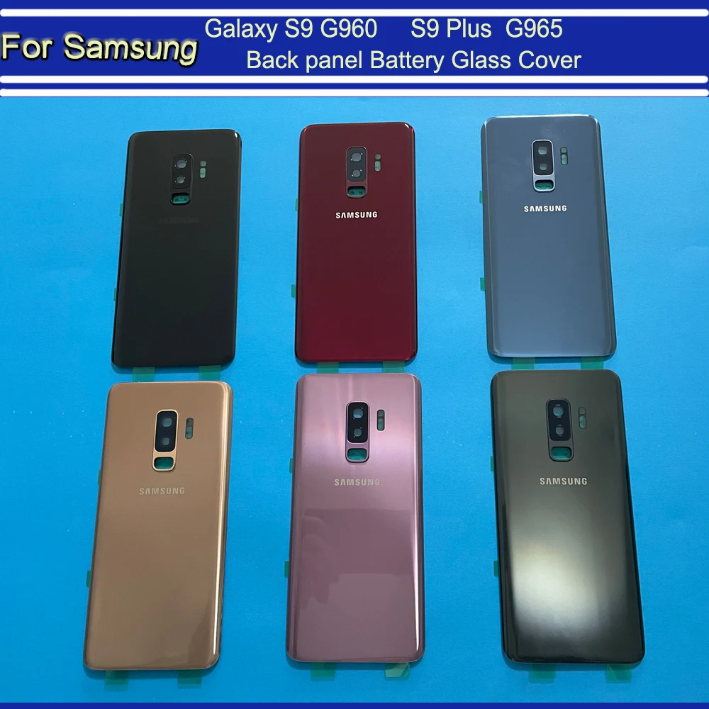 

For Samsung Galaxy S9 Plus G965 G965F/FD S9+ S9 G960 G960F/FD Battery Back Cover Rear panel Door Housing Replacement + Tools