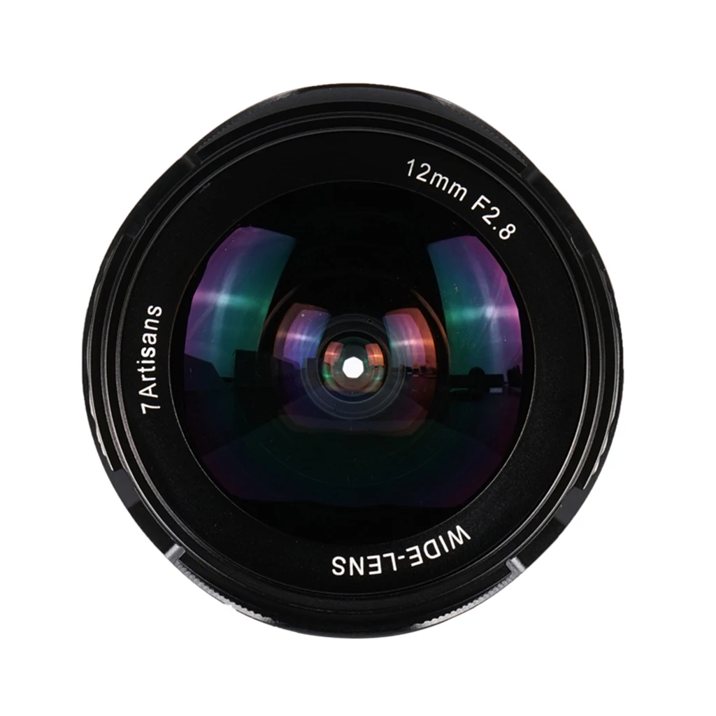 7artisans Профессиональный Камера объектива камеры DSLR 12 мм F2.8 для SONY E NEX Canon EOS M M43 Fujifilm