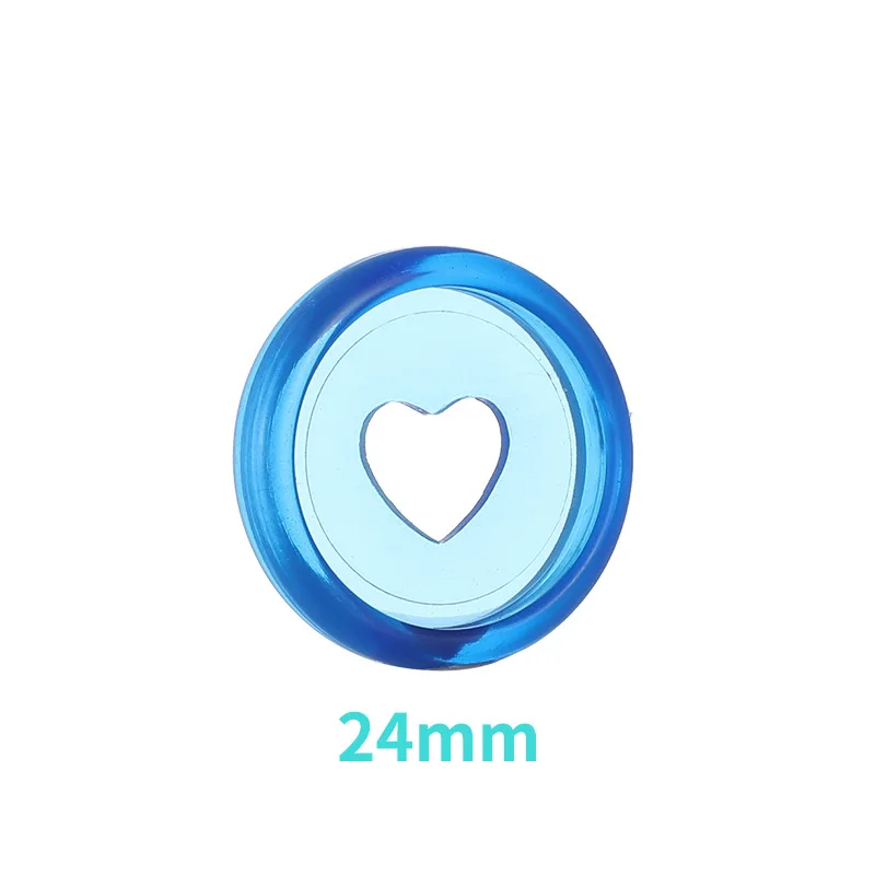 

24 мм 50 шт переплет кольцо свободно-пуговица в форме листа ноутбук цветной диск Кнопка гриб отверстие ручной книги аксессуары