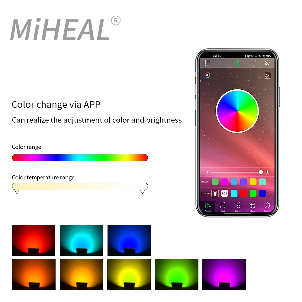Светодиодный RGB-прожектор 50 Вт 100 IP68 220 В | Лампы и освещение